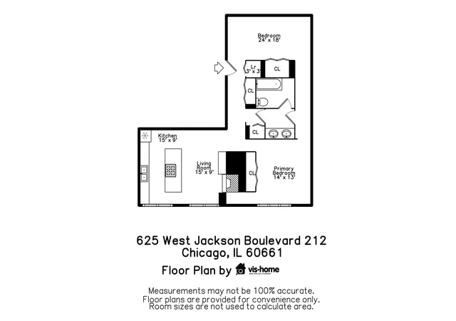 2nd image of 625 W Jackson Blvd, Chicago, IL 60661