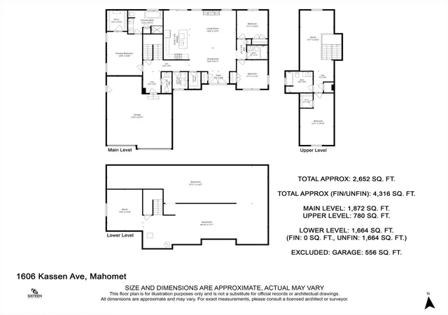 Homes for sale in Mahomet, IL | 1606 Kassen Ave, Mahomet, IL 61853 | MLS# 12685890