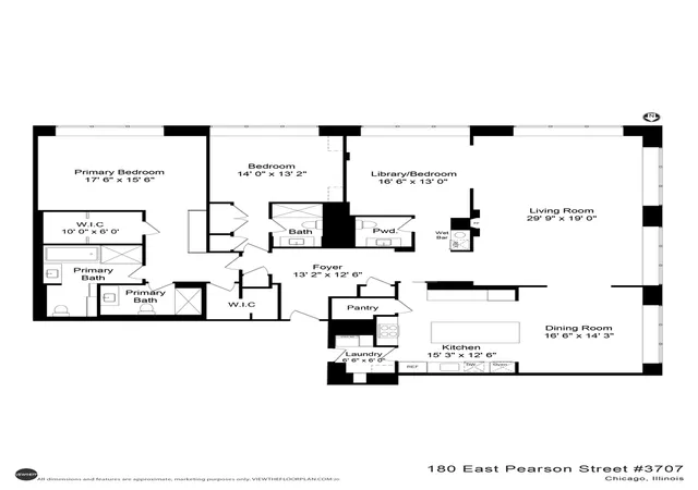 Photo 1 of Condo for sale at 180 E Pearson St #3707, Chicago, IL 60611 | MLS# 12686123 | Listing updated on 2026-08-01