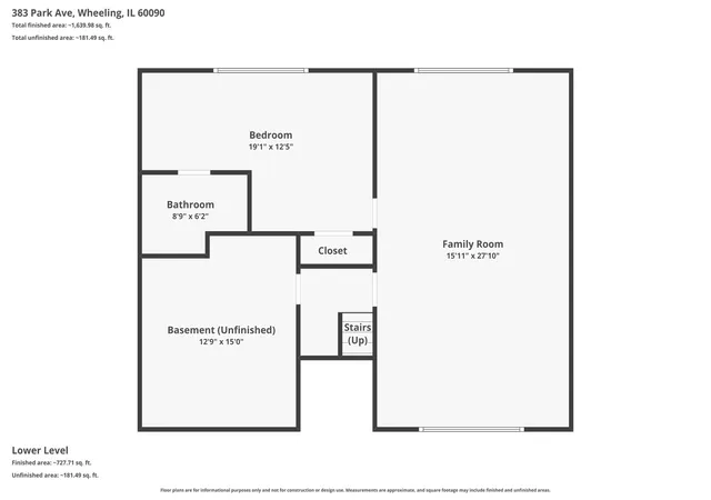 Homes for sale in Wheeling, IL | 383 Park Ave, Wheeling, IL 60090 | MLS# 12687282