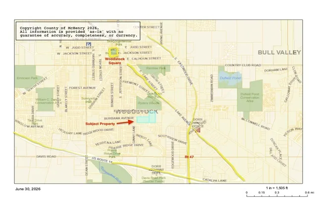 Photo 3 of Land for sale at Lot 1 Kimball Ave, Woodstock, IL 60098 | MLS# 12688074 | Listing updated on 2026-10-01