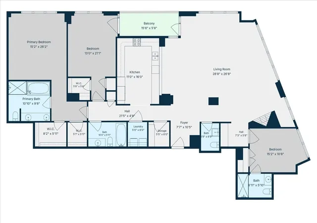 21st image of 600 N Lake Shore Dr #1305, Chicago, IL 60611 | MLS# 12688483
