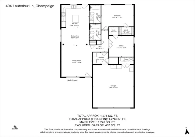 32nd image of 404 Lauterbur Ln, Champaign, IL 61822 | MLS# 12690670