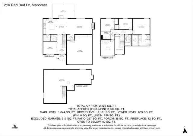 45th image of 216 Red Bud Dr, Mahomet, IL 61853 | MLS# 12692063