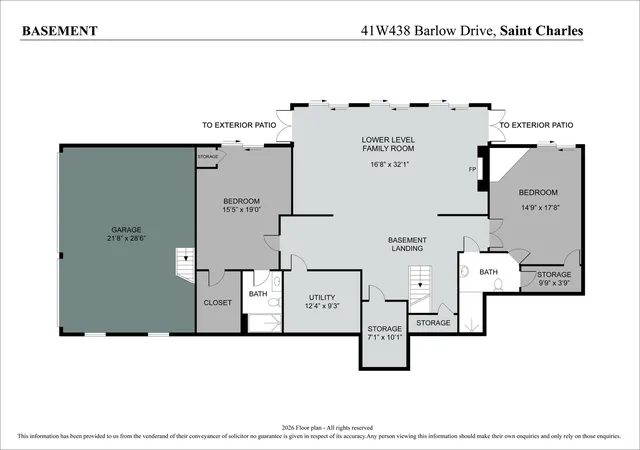 60th image of 41w438 Barlow Dr, St. Charles, IL 60175 | MLS# 12693219