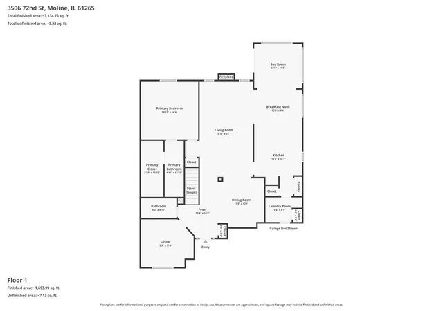 Homes for sale in Moline, IL | 3506 72nd St #3506, Moline, IL 51265 | MLS# 12694312