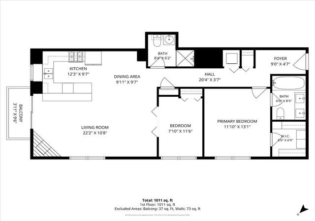 19th image of 949 N Willard Ct #403, Chicago, IL 60642 | MLS# 12694396