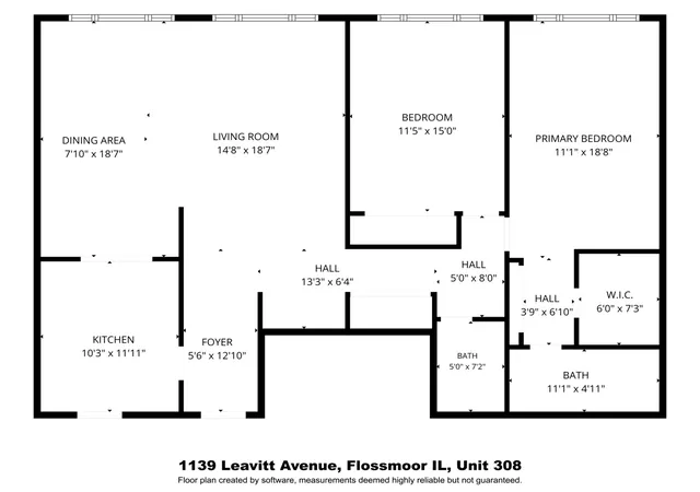 23rd image of 1139 Leavitt Ave #308, Flossmoor, IL 60422 | MLS# 12695996