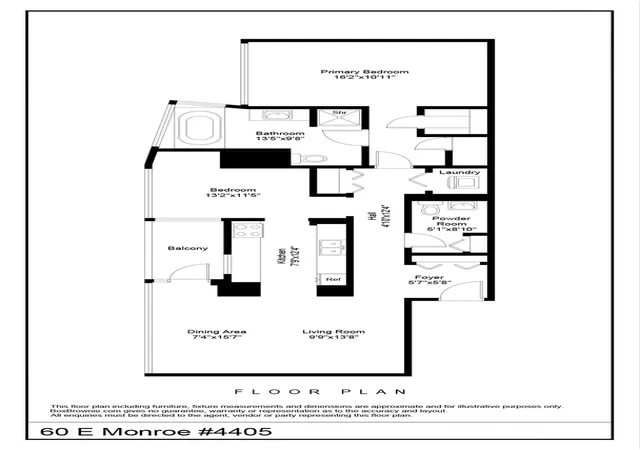 32nd image of 60 E Monroe St #4405, Chicago, IL 60603 | MLS# 12696146