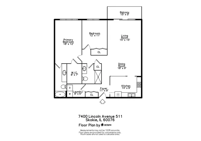 23rd image of 7400 N Lincoln Ave #511, Skokie, IL 60076 | MLS# 12698026