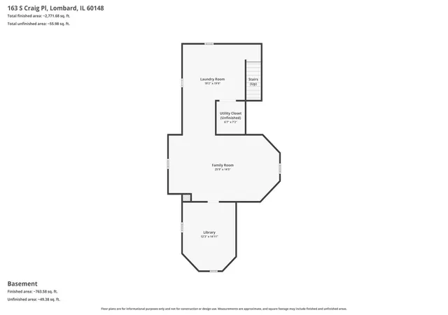 31st image of 163 S Craig Pl, Lombard, IL 60148 | MLS# 12698201