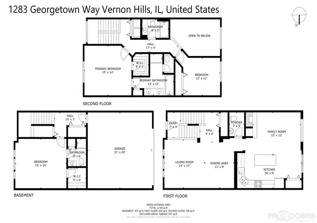 Homes for sale in Vernon Hills, IL | 1283 Georgetown Wy, Vernon Hills, IL 60061 | MLS# 12698998