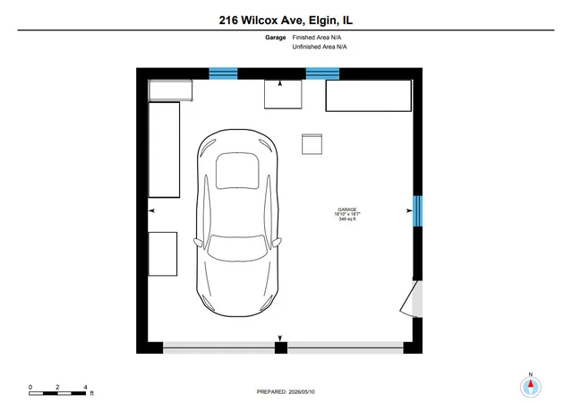 48th image of 216 Wilcox Ave, Elgin, IL 60123 | MLS# 12701365