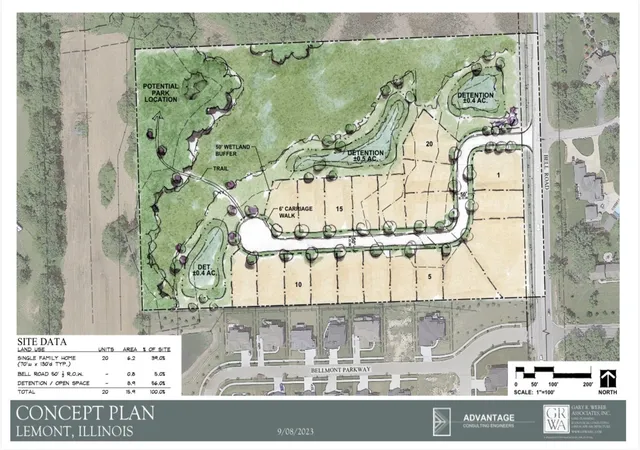 Land for sale at 12100 Bell Rd, Lemont, IL 60439 | MLS# 12702503