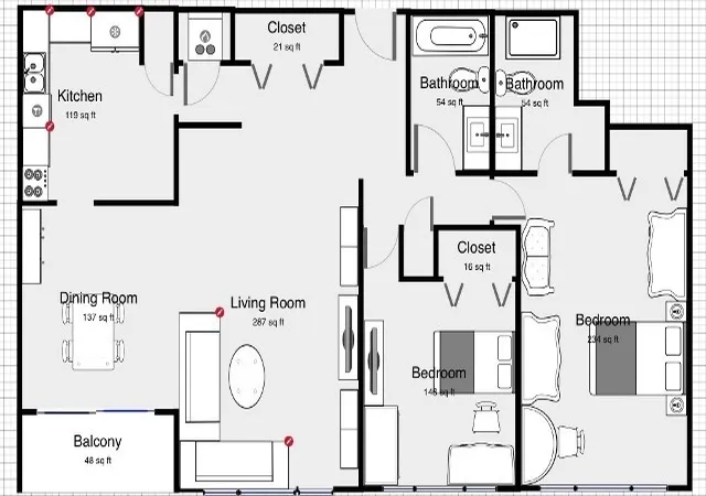16th image of 2001 Sherman Ave #506, Evanston, IL 60201 | MLS# 12702789