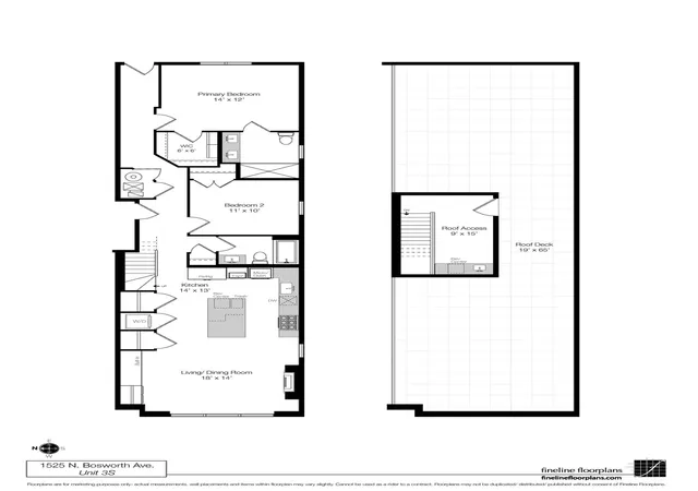27th image of 1525 N Bosworth Ave #3S, Chicago, IL 60642 | MLS# 12703900