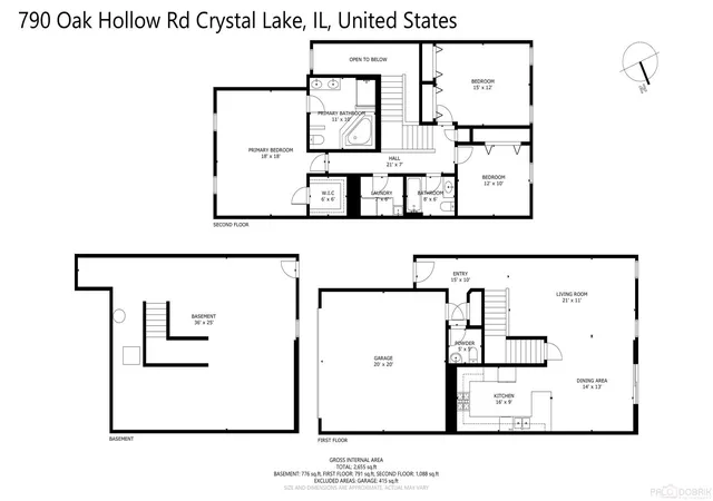 33rd image of 790 Oak Hollow Rd, Crystal Lake, IL 60014 | MLS# 12706582