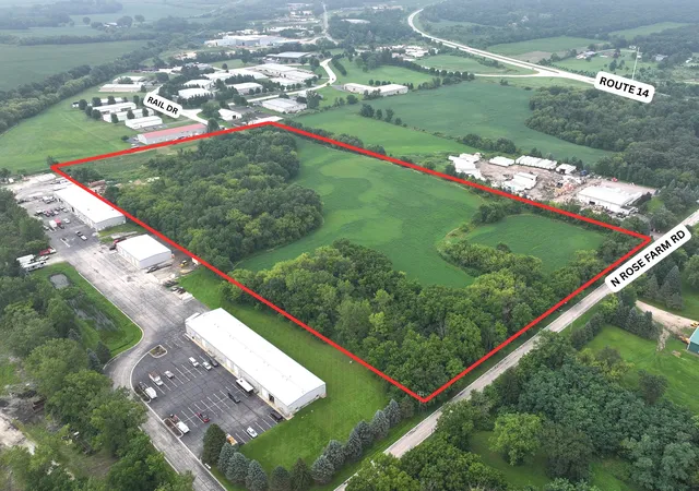 Photo 2 of Land for sale at 0 Rail Dr / Rose Farm Rd, Woodstock, IL 60098 | MLS# 12707503 | Listing updated on 2026-10-29