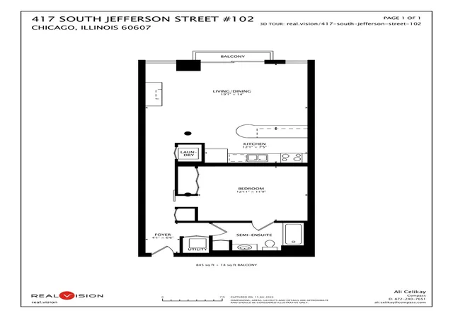 12th image of 417 S Jefferson St #102B, Chicago, IL 60607 | MLS# 12714057