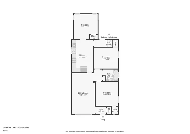 Photo 18 of Single family home for sale at 5724 S Sayre Ave, Chicago, IL 60638 | MLS# 12714168 | Listing updated on 2026-09-07