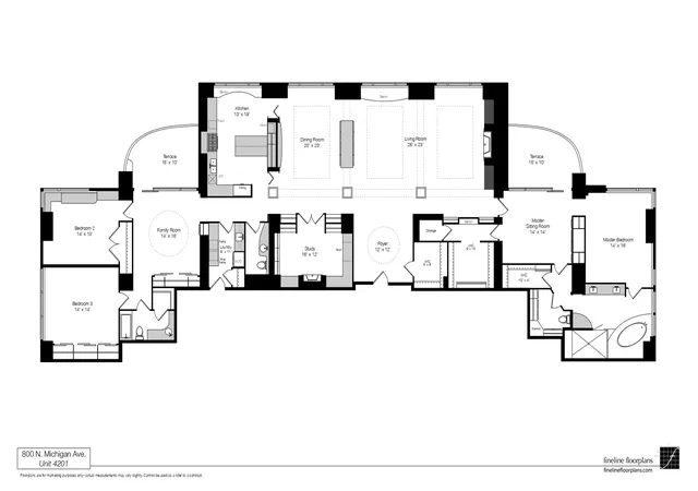 2nd image of 800 N Michigan Ave, Chicago, IL 60611