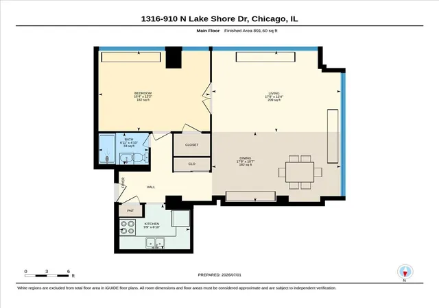 23rd image of 910 N Lake Shore Dr #1316, Chicago, IL 60611 | MLS# 12717734