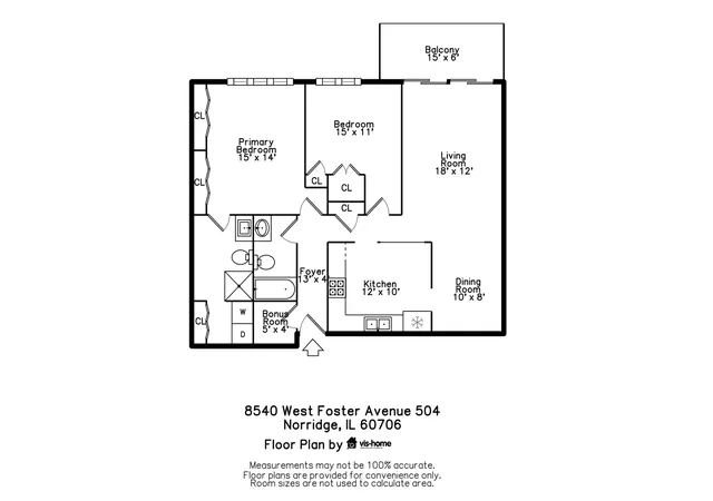 Photo 25 of Condo for sale at 8540 W Foster Ave #504, Norridge, IL 60706 | MLS# 12720192 | Listing updated on 2026-08-05