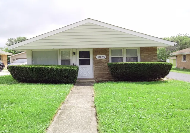 Photo 1 of Single family home for sale at 3029 Wallace Ave, Steger, IL 60475 | MLS# 12721368 | Listing updated on 2026-10-28