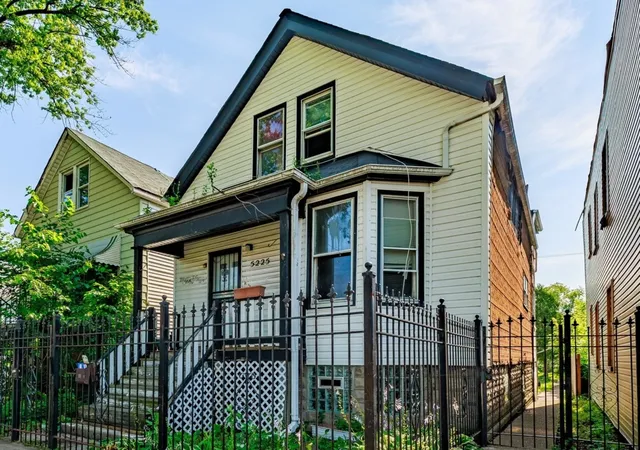 Photo 1 of Single family home for sale at 5225 S Wood St, Chicago, IL 60609 | MLS# 12721589 | Listing updated on 2026-08-07