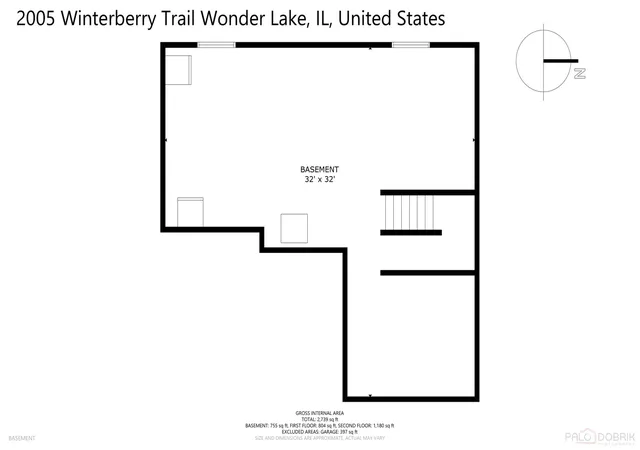 Photo 41 of Single family home for sale at 2005 Winterberry Trl, Wonder Lake, IL 60097 | MLS# 12722133 | Listing updated on 2026-09-05