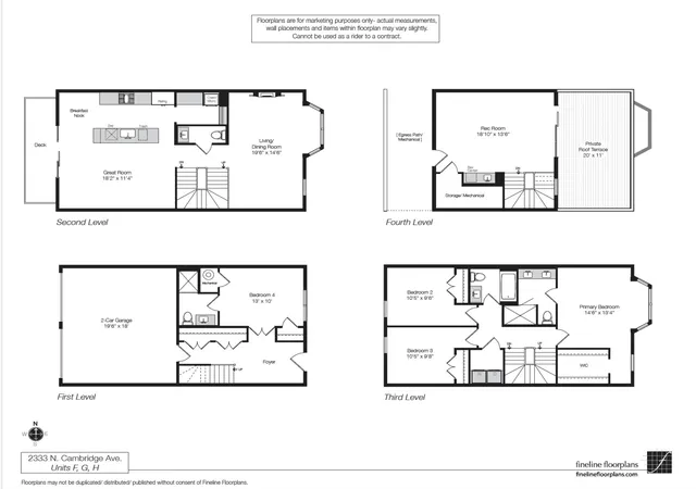 45th image of 2333 N Cambridge Ave #F, Chicago, IL 60614 | MLS# 12723683