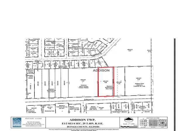 Photo 4 of Land for sale at 436 W Fullerton Ave, Addison, IL 60101 | MLS# 12725587 | Listing updated on 2026-08-11