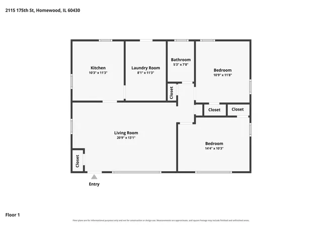 16th image of 2115 175th St, Homewood, IL 60430 | MLS# 12727799