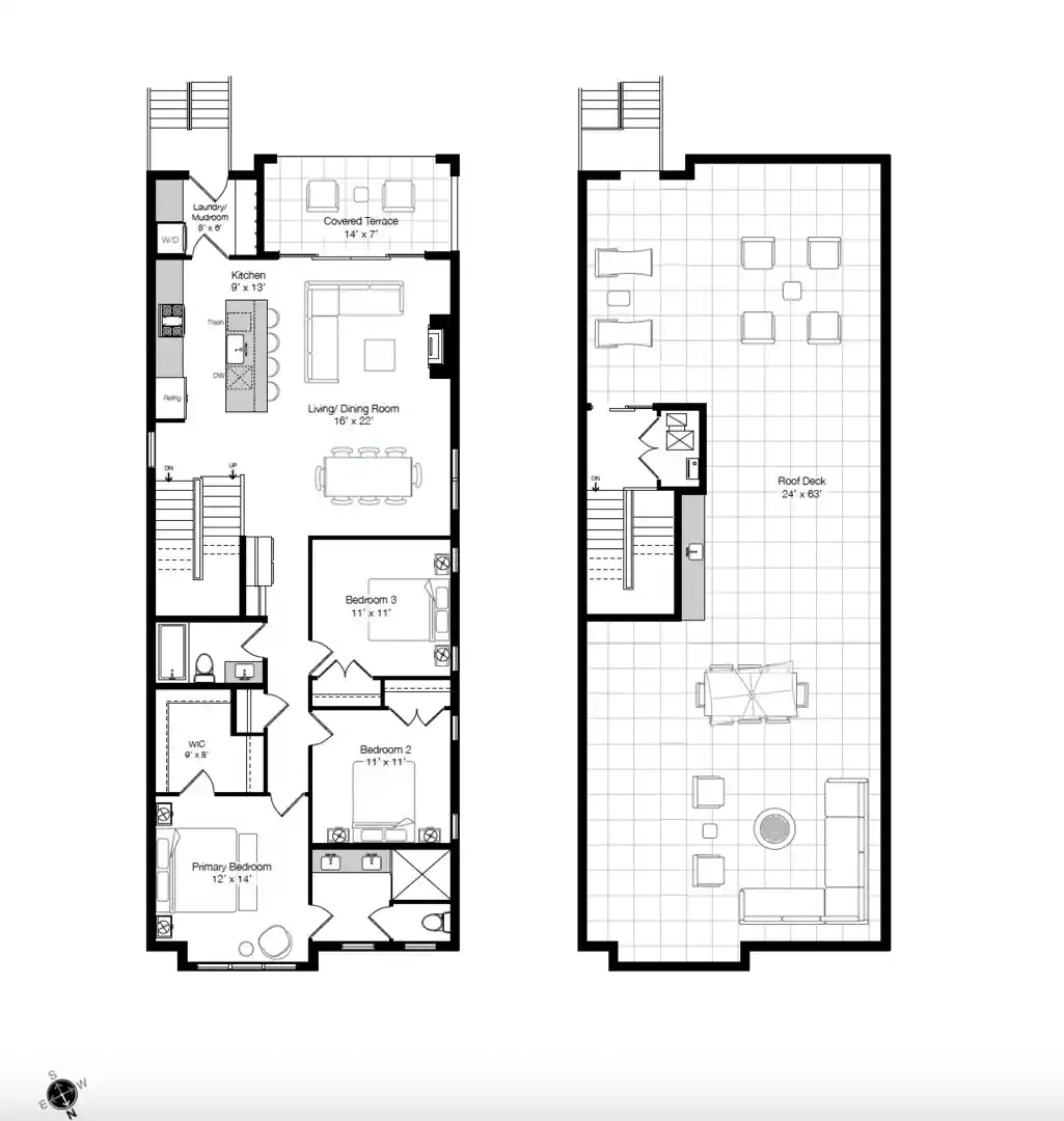 Listing Photo 2 - Condo for sale in 1420 N Elk Grv Ave located at 1420 N Elk Grv Ave, Chicago, IL 60622 - Unit 1420 N Elk Grv Ave