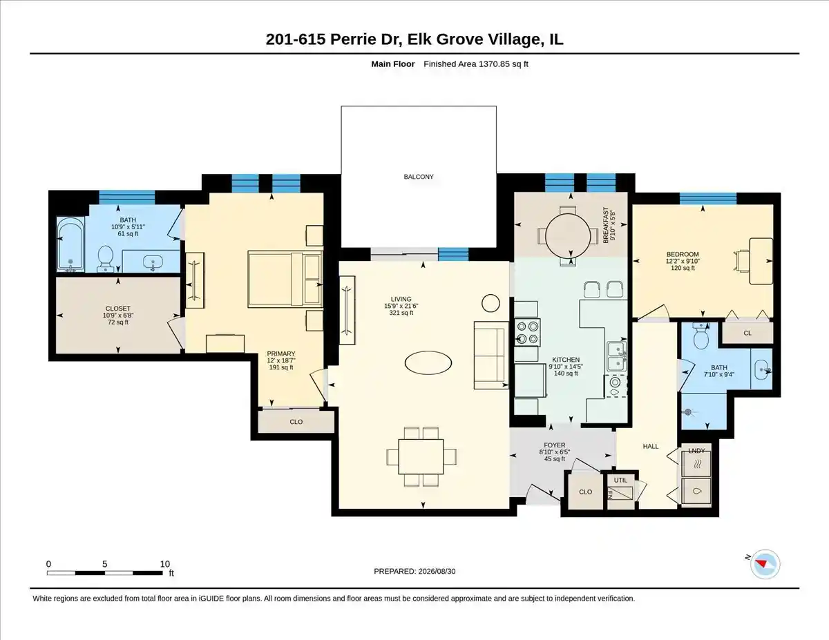 Listing Photo 43 - Condo for sale in 615 Perrie Dr located at 615 Perrie Dr, Elk Grove Village, IL 60007 - Unit #201