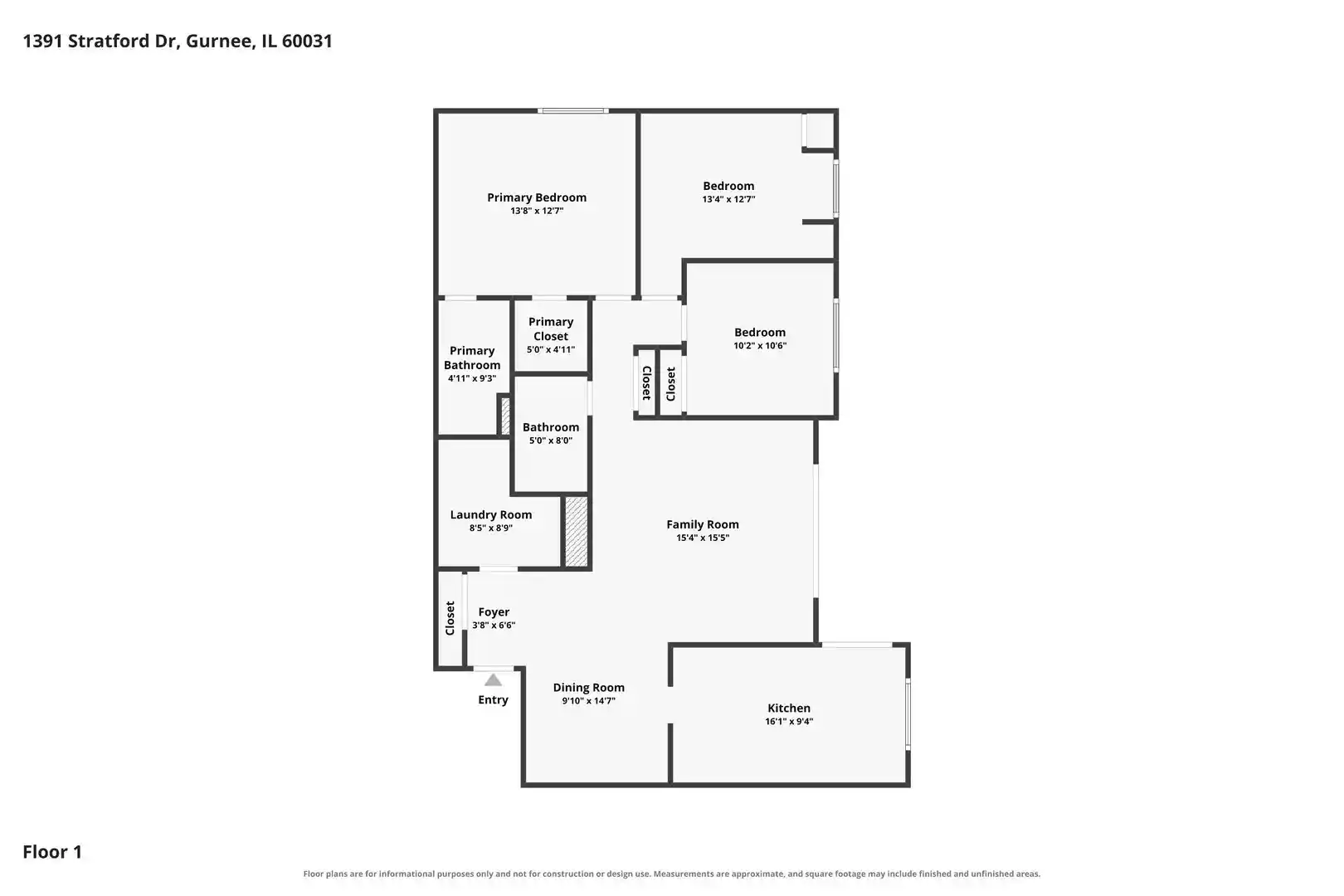 Listing Photo 21 - Condo for sale in 1391 Stratford Dr located at 1391 Stratford Dr, Gurnee, IL 60031 - Unit #1391