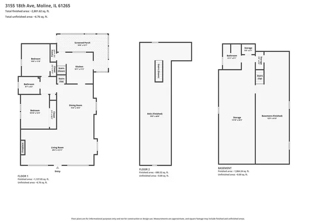 Photo 30 of Single family home for sale at 3155 18th Avenue, Moline, IL 61265 | MLS# 12746691 | Listing updated on 2026-09-05