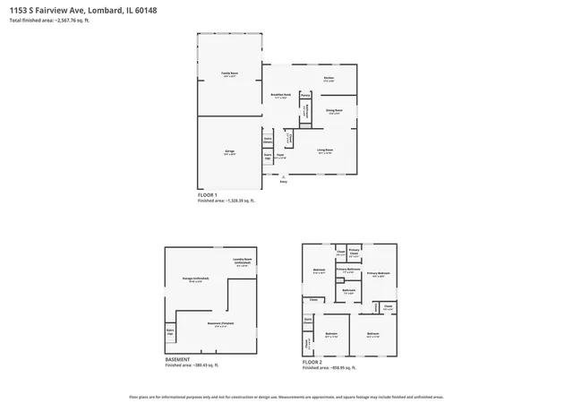 Photo 41 of Single family home for sale at 1153 S Fairview Ave, Lombard, IL 60148 | MLS# 12747984 | Listing updated on 2026-09-13
