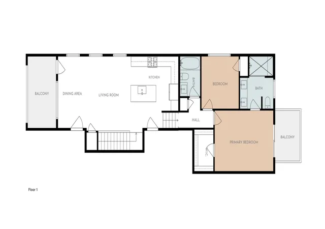 Listing Photo 2 - Condo for sale in building located at 1938 N Francisco Ave, Chicago, IL 60647 - Unit #1S