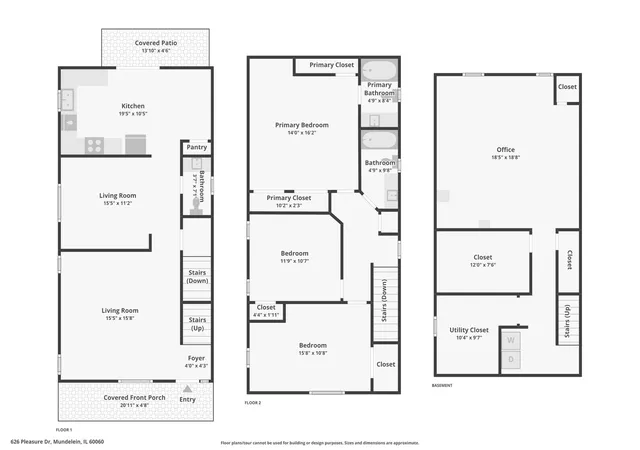Photo 44 of Single family home for sale at 626 Pleasure Dr, Mundelein, IL 60060 | MLS# 12753637 | Listing updated on 2026-09-14