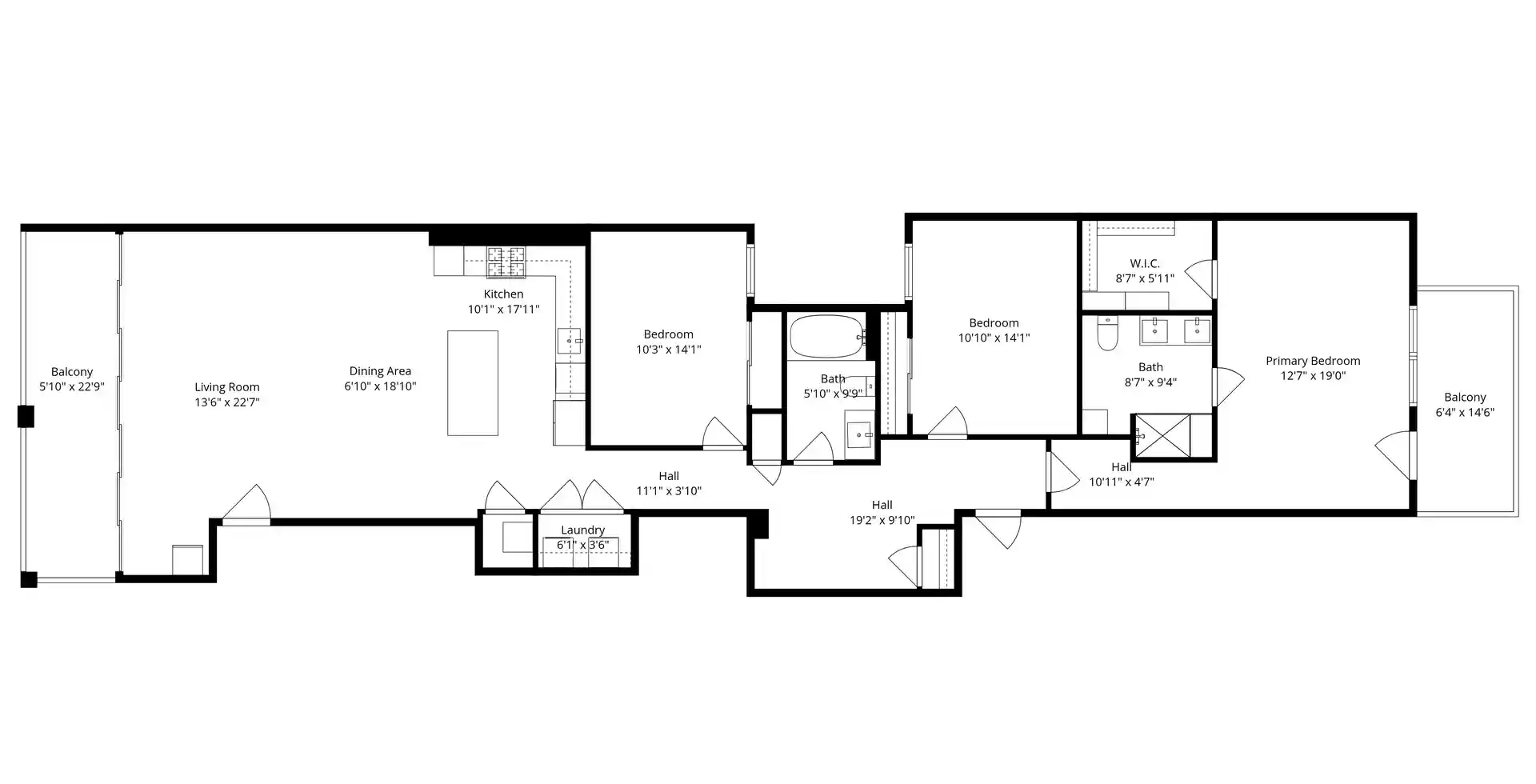 Listing Photo 2 - Condo for sale in 1611 N Hermitage Ave located at 1611 N Hermitage Ave, Chicago, IL 60622 - Unit #303