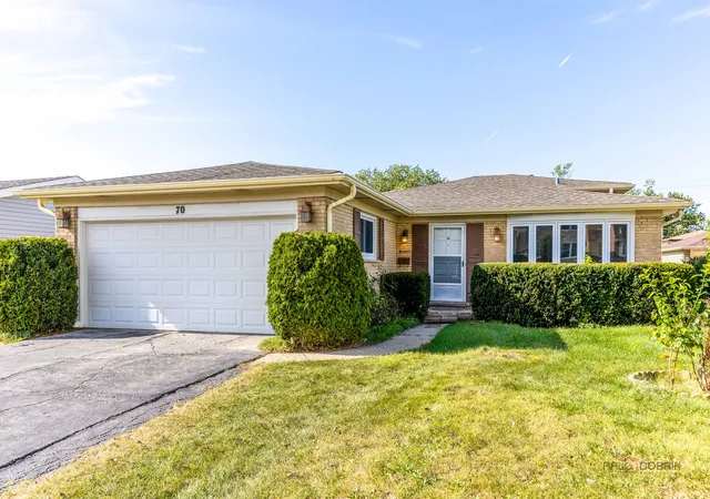 Photo 1 of Single family home for sale at 70 Dover Dr, Des Plaines, IL 60018 | MLS# 12757126 | Listing updated on 2026-09-17