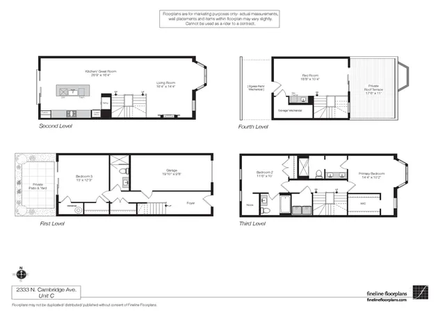Photo 45 of Townhouse for sale at 2333 N Cambridge Ave #C, Chicago, IL 60614 | MLS# 12760014 | Listing updated on 2026-09-15