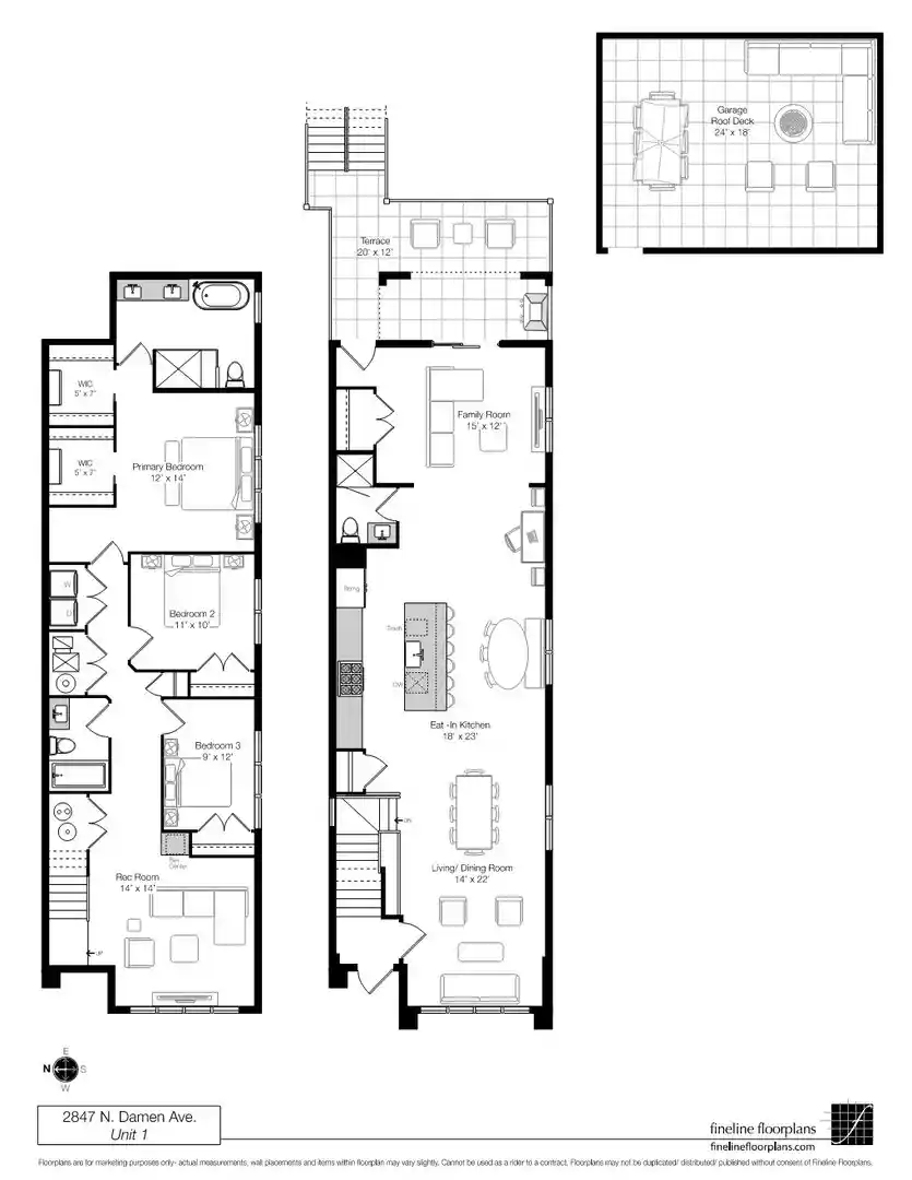 Listing Photo 17 - Condo for sale in 2847 N Damen Ave located at 2847 N Damen Ave, Chicago, IL 60618 - Unit 2847 N Damen Ave