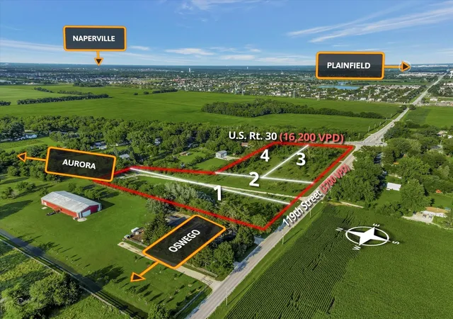 Photo 1 of Land for sale at 25526 W 119th Street, Plainfield, IL 60585 | MLS# 12763213 | Listing updated on 2026-09-23
