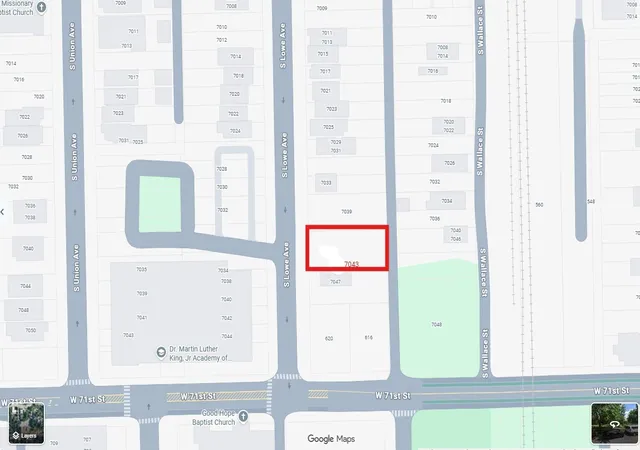 Photo 2 of Land for sale at 7043 S Lowe Ave, Chicago, IL 60621 | MLS# 12765796 | Listing updated on 2026-09-27