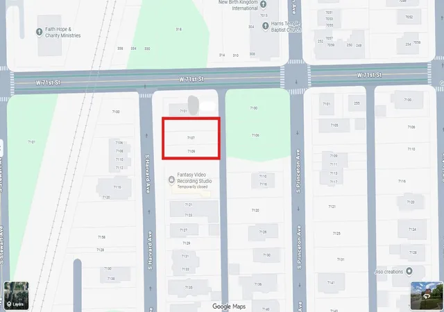 Photo 2 of Land for sale at 7109 S Harvard Ave, Chicago, IL 60621 | MLS# 12765833 | Listing updated on 2026-09-27