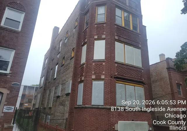 Photo 2 of Multi family home for sale at 8138 S Ingleside Ave, Chicago, IL 60619 | MLS# 12772814 | Listing updated on 2026-10-05