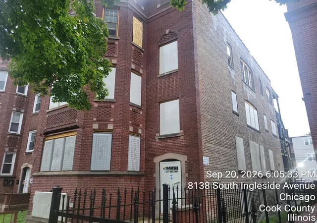 Photo 3 of Multi family home for sale at 8138 S Ingleside Ave, Chicago, IL 60619 | MLS# 12772814 | Listing updated on 2026-10-05