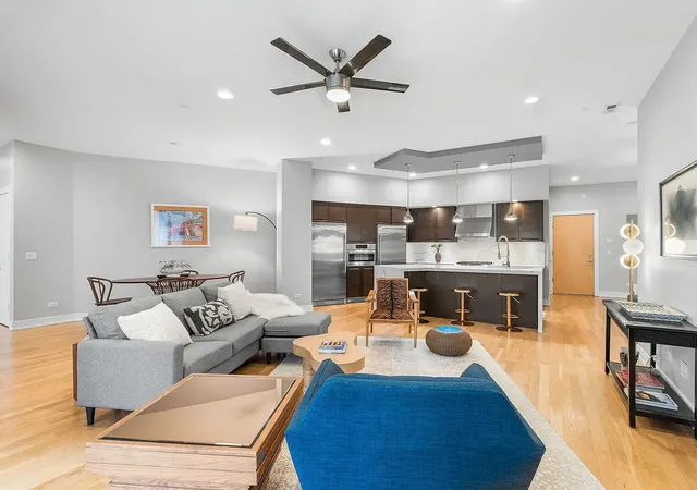Photo 3 of Condo for sale at 650 N Morgan St #202, Chicago, IL 60642 | MLS# 12773048 | Listing updated on 2026-10-06
